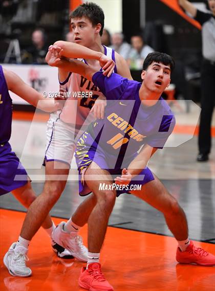 Thumbnail 2 in Vian vs Central (Sequoyah County Tournament) photogallery.