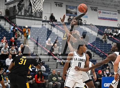 Thumbnail 2 in Montverde Academy vs La Lumiere (Metro Classic) photogallery.