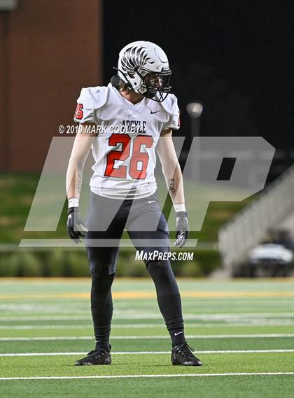 Thumbnail 1 in Argyle vs. La Vega (UIL 4A Regional Final) photogallery.