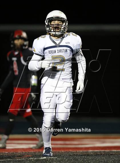 Thumbnail 1 in Valley Christian @ Berean Christian (CIF NCS D5 Semifinal) photogallery.