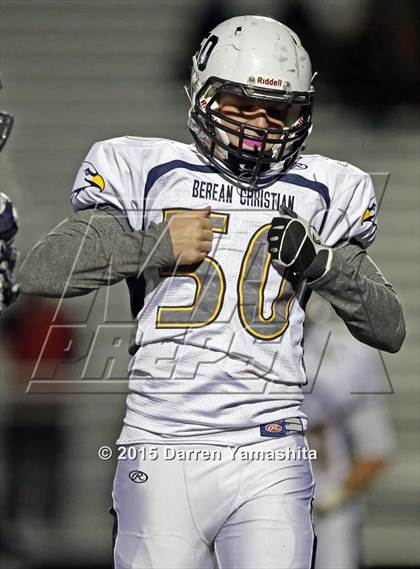Thumbnail 2 in Valley Christian @ Berean Christian (CIF NCS D5 Semifinal) photogallery.