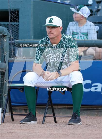 Thumbnail 1 in Reagan @ Rockwall-Heath (UIL 6A Baseball Semifinal) photogallery.