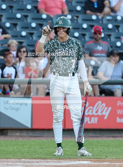 Thumbnail 1 in Reagan @ Rockwall-Heath (UIL 6A Baseball Semifinal) photogallery.