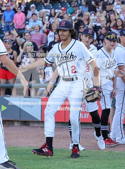 Thumbnail 1 in Reagan @ Rockwall-Heath (UIL 6A Baseball Semifinal) photogallery.