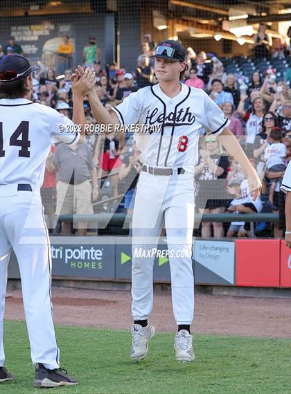 Thumbnail 2 in Reagan @ Rockwall-Heath (UIL 6A Baseball Semifinal) photogallery.