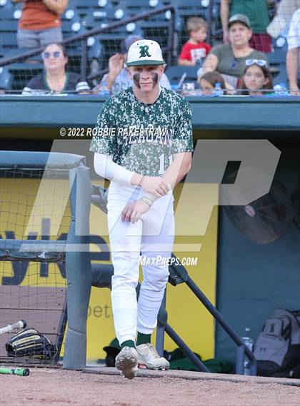 Thumbnail 1 in Reagan @ Rockwall-Heath (UIL 6A Baseball Semifinal) photogallery.