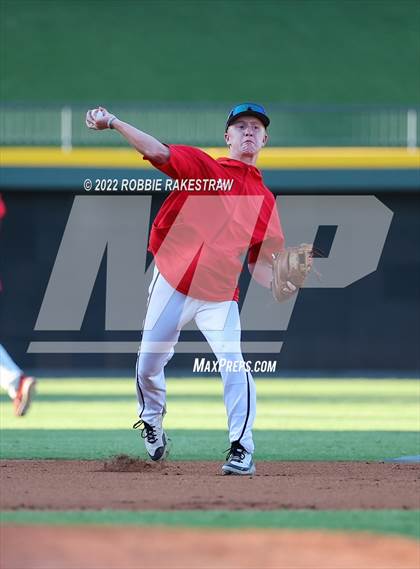 Thumbnail 3 in Reagan @ Rockwall-Heath (UIL 6A Baseball Semifinal) photogallery.