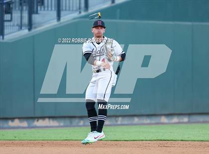Thumbnail 1 in Reagan @ Rockwall-Heath (UIL 6A Baseball Semifinal) photogallery.