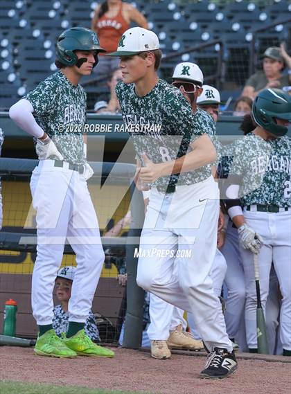 Thumbnail 1 in Reagan @ Rockwall-Heath (UIL 6A Baseball Semifinal) photogallery.