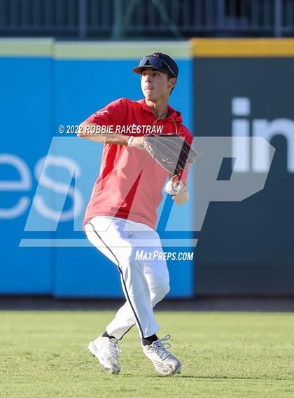 Thumbnail 3 in Reagan @ Rockwall-Heath (UIL 6A Baseball Semifinal) photogallery.
