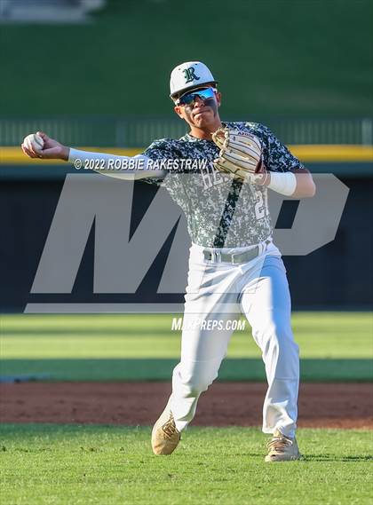 Thumbnail 3 in Reagan @ Rockwall-Heath (UIL 6A Baseball Semifinal) photogallery.