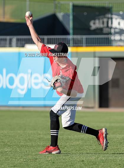 Thumbnail 2 in Reagan @ Rockwall-Heath (UIL 6A Baseball Semifinal) photogallery.