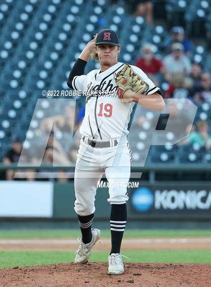 Thumbnail 1 in Reagan @ Rockwall-Heath (UIL 6A Baseball Semifinal) photogallery.