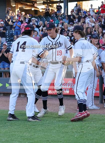 Thumbnail 1 in Reagan @ Rockwall-Heath (UIL 6A Baseball Semifinal) photogallery.
