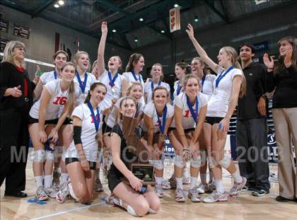 Thumbnail 2 in Christian Brothers vs. Santa Fe Christian (CIF State D4 Final) photogallery.