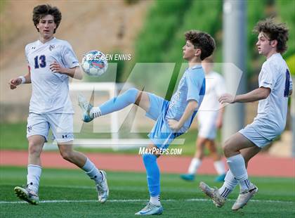 Thumbnail 3 in Mount Pisgah Christian vs. Lovett (GHSA Private Round 1) photogallery.
