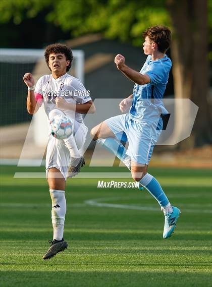 Thumbnail 2 in Mount Pisgah Christian vs. Lovett (GHSA Private Round 1) photogallery.