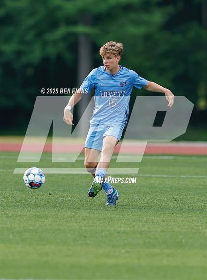 Thumbnail 3 in Mount Pisgah Christian vs. Lovett (GHSA Private Round 1) photogallery.