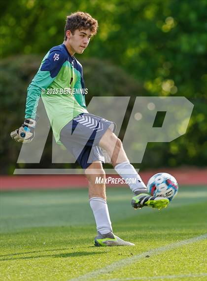 Thumbnail 2 in Mount Pisgah Christian vs. Lovett (GHSA Private Round 1) photogallery.