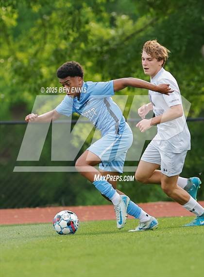Thumbnail 3 in Mount Pisgah Christian vs. Lovett (GHSA Private Round 1) photogallery.