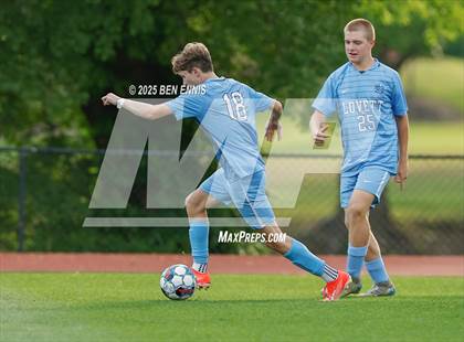 Thumbnail 2 in Mount Pisgah Christian vs. Lovett (GHSA Private Round 1) photogallery.