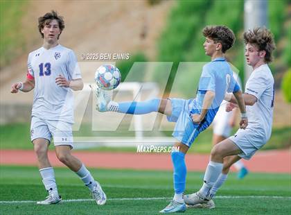 Thumbnail 1 in Mount Pisgah Christian vs. Lovett (GHSA Private Round 1) photogallery.