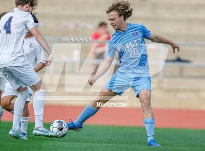 Thumbnail 2 in Mount Pisgah Christian vs. Lovett (GHSA Private Round 1) photogallery.