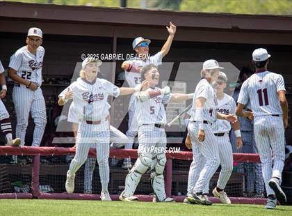 Thumbnail 3 in Westlake vs. Pharr-San Juan-Alamo (UIL Region IV 6A Baseball Regional Semifinal) photogallery.