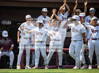 Thumbnail 3 in Westlake vs. Pharr-San Juan-Alamo (UIL Region IV 6A Baseball Regional Semifinal) photogallery.