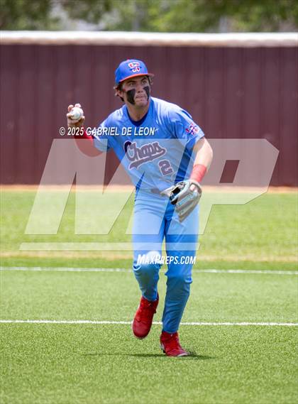 Thumbnail 2 in Westlake vs. Pharr-San Juan-Alamo (UIL Region IV 6A Baseball Regional Semifinal) photogallery.