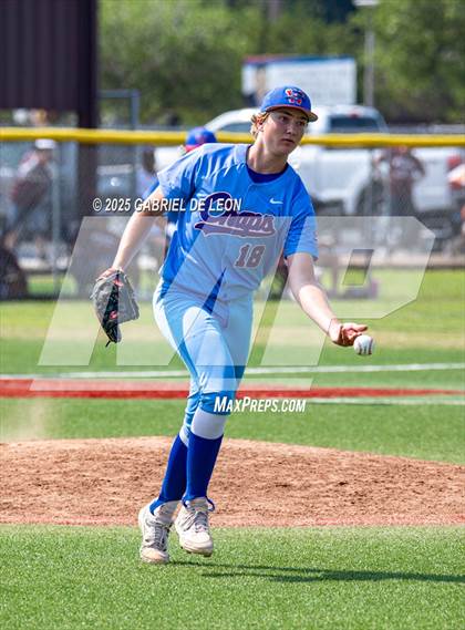 Thumbnail 2 in Westlake vs. Pharr-San Juan-Alamo (UIL Region IV 6A Baseball Regional Semifinal) photogallery.