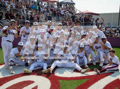 Thumbnail 1 in Westlake vs. Pharr-San Juan-Alamo (UIL Region IV 6A Baseball Regional Semifinal) photogallery.