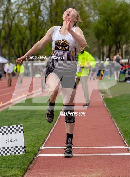 Thumbnail 2 in CHSAA Track and Field 1A Championships (Girls Long Jump)  photogallery.
