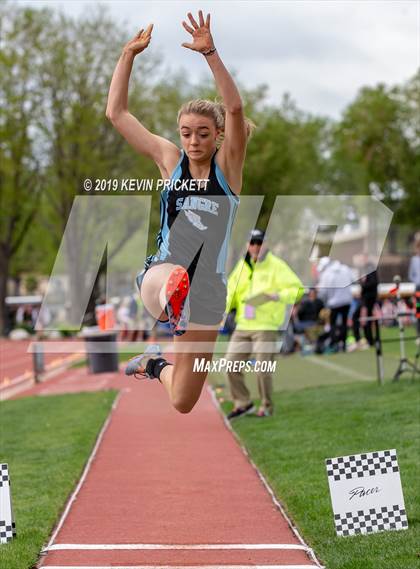 Thumbnail 1 in CHSAA Track and Field 1A Championships (Girls Long Jump)  photogallery.