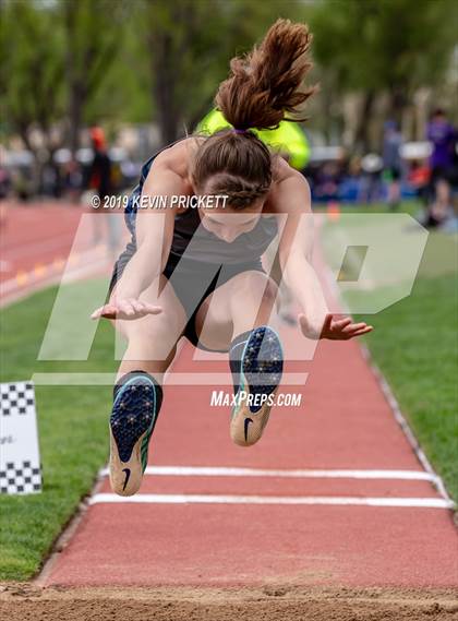 Thumbnail 1 in CHSAA Track and Field 1A Championships (Girls Long Jump)  photogallery.