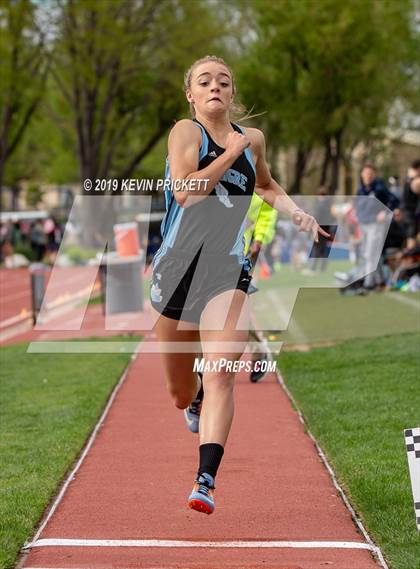 Thumbnail 2 in CHSAA Track and Field 1A Championships (Girls Long Jump)  photogallery.