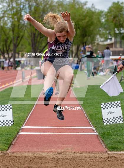 Thumbnail 3 in CHSAA Track and Field 1A Championships (Girls Long Jump)  photogallery.