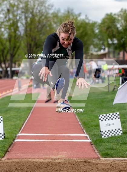 Thumbnail 3 in CHSAA Track and Field 1A Championships (Girls Long Jump)  photogallery.