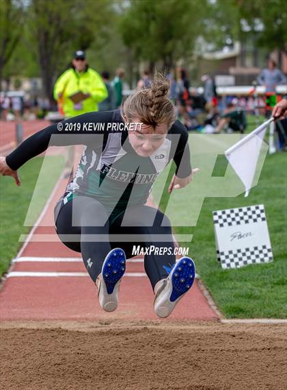Thumbnail 1 in CHSAA Track and Field 1A Championships (Girls Long Jump)  photogallery.