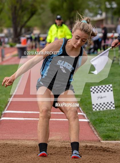 Thumbnail 3 in CHSAA Track and Field 1A Championships (Girls Long Jump)  photogallery.