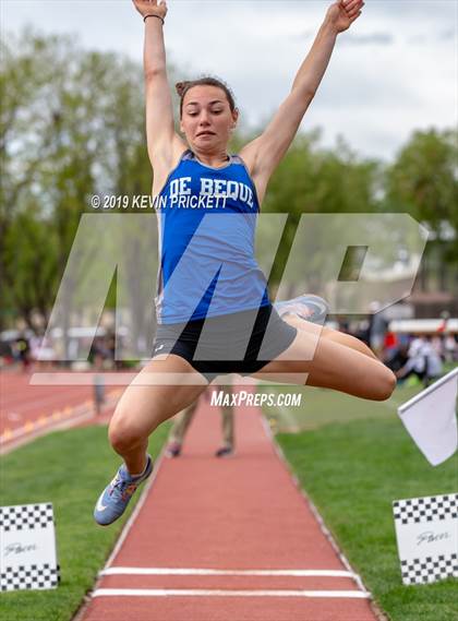 Thumbnail 2 in CHSAA Track and Field 1A Championships (Girls Long Jump)  photogallery.
