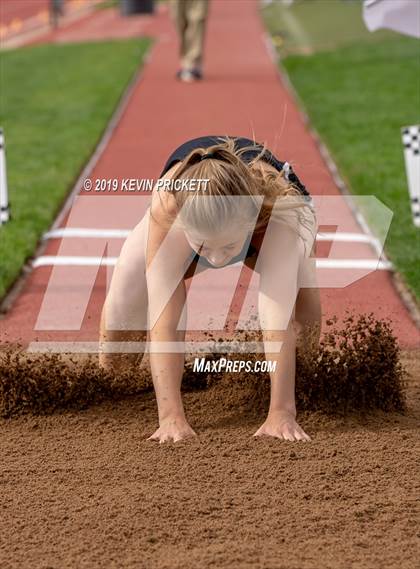 Thumbnail 3 in CHSAA Track and Field 1A Championships (Girls Long Jump)  photogallery.