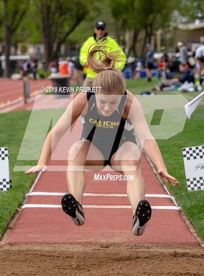 Thumbnail 3 in CHSAA Track and Field 1A Championships (Girls Long Jump)  photogallery.