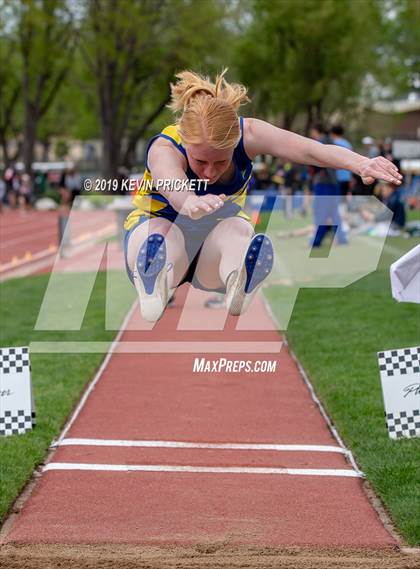 Thumbnail 3 in CHSAA Track and Field 1A Championships (Girls Long Jump)  photogallery.