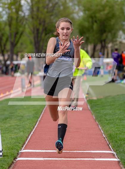 Thumbnail 3 in CHSAA Track and Field 1A Championships (Girls Long Jump)  photogallery.