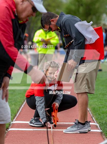 Thumbnail 2 in CHSAA Track and Field 1A Championships (Girls Long Jump)  photogallery.