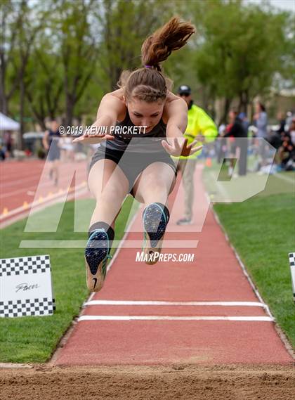 Thumbnail 3 in CHSAA Track and Field 1A Championships (Girls Long Jump)  photogallery.