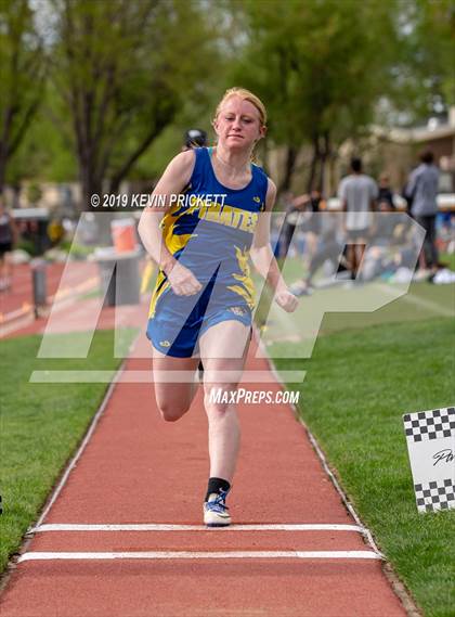 Thumbnail 3 in CHSAA Track and Field 1A Championships (Girls Long Jump)  photogallery.