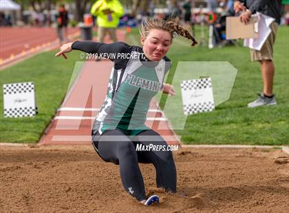 Thumbnail 3 in CHSAA Track and Field 1A Championships (Girls Long Jump)  photogallery.