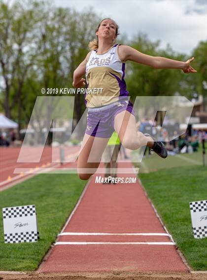 Thumbnail 2 in CHSAA Track and Field 1A Championships (Girls Long Jump)  photogallery.